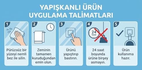Yapışkanlı Tuvalet Kağıtlığı – Mat Siyah Metal Tuvalet Kağıt Tutacağı ve Yedek Standı, Delmeden Montaj, Suya Dayanıklı Banyo Organizeri (Yuvarlak)
