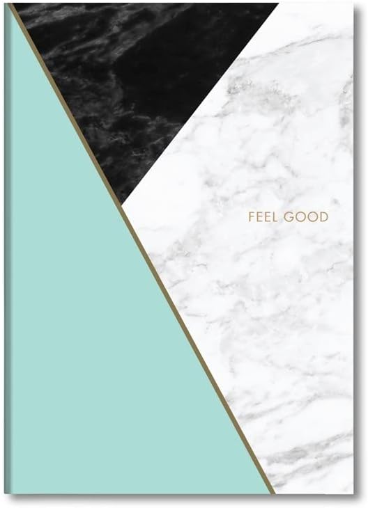 Mermer Defter Çizgili Mint 17x24cm