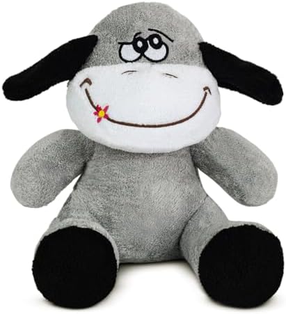 Ofis Hediyesi Tavşan 20-25 cm Figürlü Pelüş Ayıcık, 20 cm Teddy Bear,Sevgiliye Hediye,Ayı Teddy,Peluş Ayıcık,Plush Toys, (eşek)