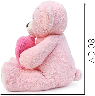 Alternative view of Pembe Love Kalpli Hollywood Pelüş Sevimli Ayıcık,Doldurulabilir Oyuncak,Love Kalpli,Aşık Ayıcık,Sevgilier Günü Ayı,Kawaii,