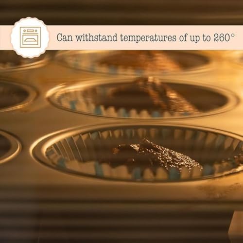 Alternative view of Muffin Kek Kabı ve Cupcake Fırın Tepsisi – Yapışmaz Metal Hamur, 12 Gözlü Muffin Kabı, Cup Cake Pişirme Tepsisi, Fırın Uyumlu Kek Kalıbı Yüksek Sıcaklığa Dayanıklı