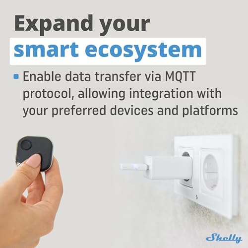 Alternative view of Shelly BLU Gateway | Bluetooth WLAN ağ geçidi USB-A-Dongle | ev otomasyonu | Alexa ve Google Home ile uyumlu | iOS Android uygulaması | Kablosuz