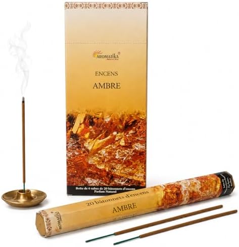 Doğal Amber Çubuk Tütsü (20 Aromatika Çubuk Tütsü) - Görsel 3
