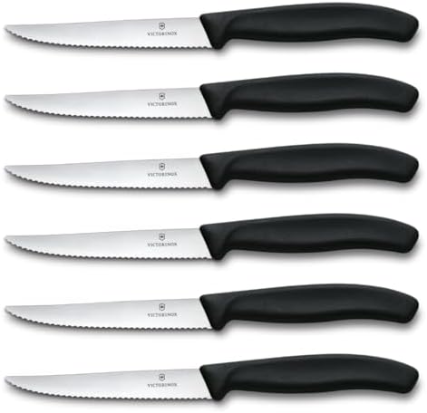 6.7233.6 Mutfak 6'lı Steak-Biftek Bıçağı (Blisterli)
