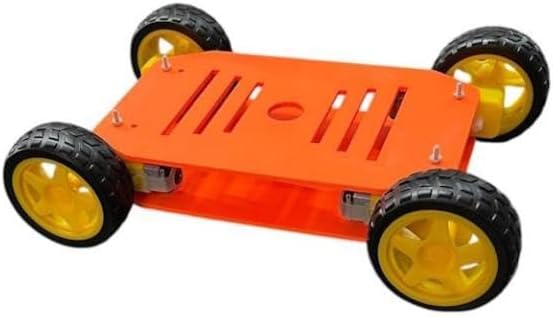 Alternative view of Arduino Uyumlu 4WD Robot Araba Platform Kiti Seti Monte