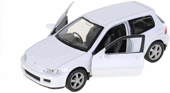 Welly Çek Bırak 12 Cm. Honda Civic EG6 - Beyaz