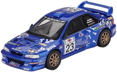 Sunrich MGT01078-L MINI GT 1/64 Subaru Impreza WRC99 Acropolis Rally 2000#23 (Sol Sap) Bitmiş Ürün