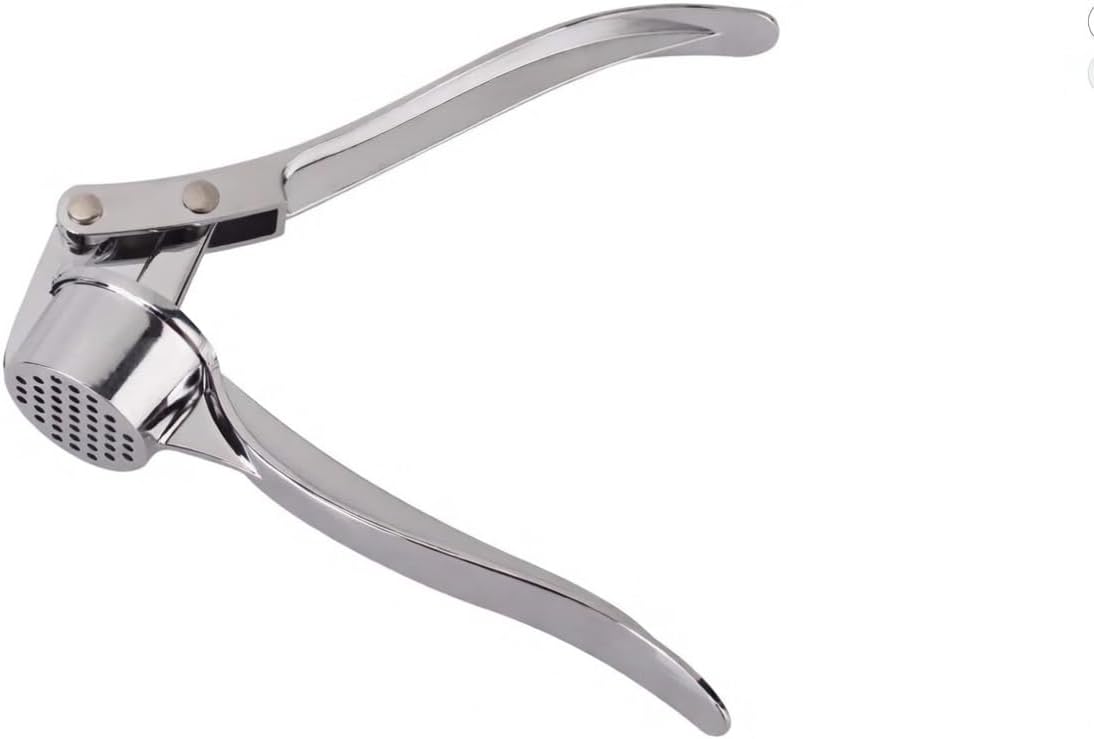 Alternative view of Profesyonel Paslanmaz Çelik Sarımsak Ezici - Ergonomik Lüks Sarımsak Presi, Dayanıklı Metal Sarımsak Kırıcı ve Püre Yapıcı, Pratik Mutfak Gereçleri ve Manuel El Presi