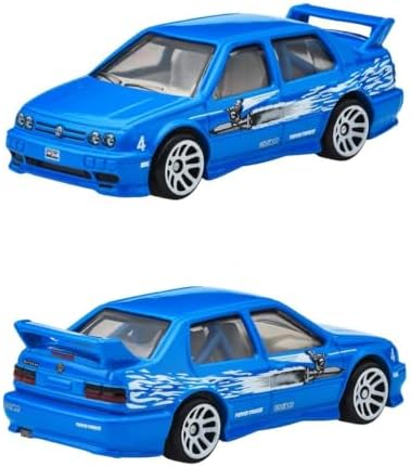 Fast and Furious Graphic Remix Auto VW Jetta MK3 - Model Cast Ölçek 1:64 - Uzunluk 7 cm - JBY46
