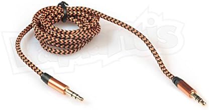 Alternative view of Diwu AUX Stereo 3.5mm Data Ses Örgü Kablo Bakır