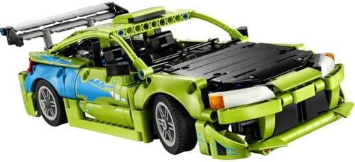Fast and Furious Mitsubishi Eclipse Araba 42229-14 Yaş ve Üzeri Çocuklar İçin Özel Boya Tasarımı ve Bagajda 2 NOS Tüpü İçeren Yaratıcı Oyuncak Yapım Seti, Hediye Fikri (827 Parça)