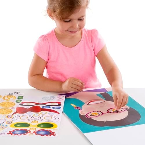 Melissa & Doug - Çıkartma Kitabı, Yüzler (14195)