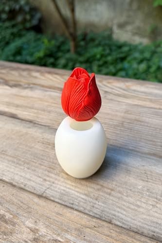 Lale 3D Silikon Mum Kalıbı - Görsel 3