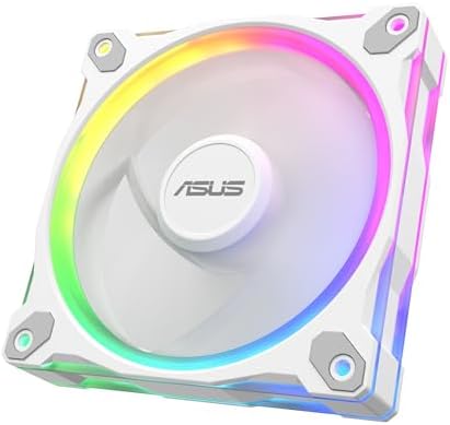 ASUS PRIME MR120 SOĞUTUCU KASA RADYATÖR FANI ARGB 120MM REVERSE BEYAZ - Görsel 3