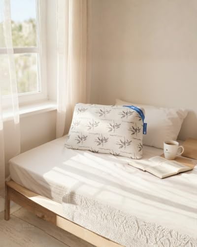Alternative view of Visco Yastık 60x40/15 cm, Orta Sertlik, Dikdörtgen, Yastık - Minimalist, Sıcaklık Kontrolü, Pamuklu, Çok Pozisyonlu Uyuyanlar İçin, Uykucu Comfort