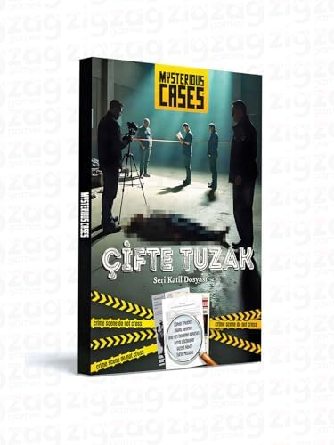 Cases Çifte Tuzak, Seri Katil Dosyası, Dedektif Oyunu, Bulmaca, 16+ Yaş