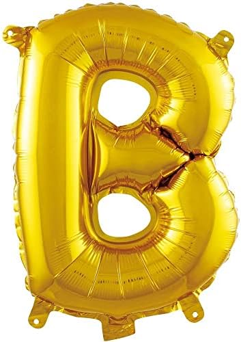 Alternative view of B Harfi 16 İnç Gold Renk Folyo Balon 36 CM (Altın)