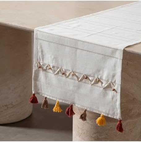 Alternative view of BONCUK PONPONLU RUNNER 50X130 CM