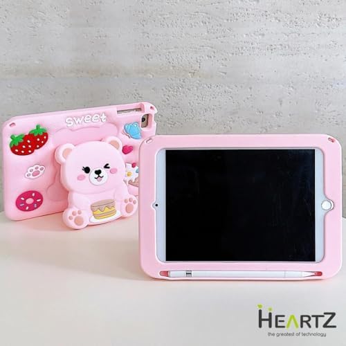 Alternative view of SWEET ASTRONOT Tablet Kılıfı Standlı Askılı Kalın Silikon Yapı Yüksek Koruma Stand Olması ile Kullanım kolaylığı Güvenlik Şıklık ve Kullanışlılık burada (SWEET PEMBE, ipad 5-6 9,7')