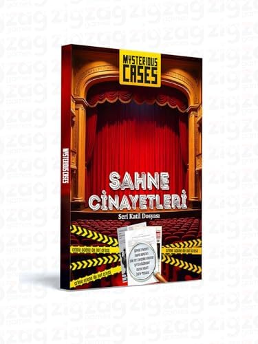 Cases Sahne Cinayetleri, Seri Katil Dosyası, Dedektif Temalı Kutu Oyunu, 16+ Yaş