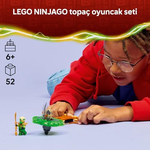 Lloyd, Toprak Canavarı Topacına Karşı 71850-6 Yaş ve Üzeri Çocuklar için Kılıç Aksesuarlı Lloyd ve Kötü Toprak Canavarı Minifigürleri İçeren Oyuncak Yapım Seti, Hediye Fikri (52 Parça) - Görsel 3