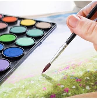 Rich Art-X Premium Sulu Boya Seti, 36 Renk, Tablet Form, Suluboya Kalemi Dahil - Görsel 3