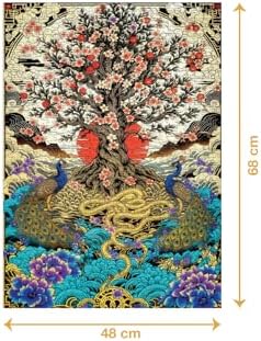 Alternative view of Sakura 1000 Parça 2,2mm Kalınlık 48x68cm Profesyonel Hobi Puzzle Yapboz Serisi