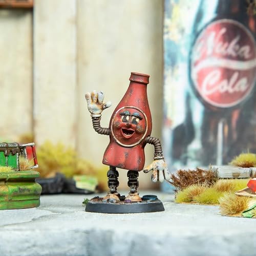 Alternative view of Modiphius Eğlence: Serpinti: Wasteland Warfare: Nuka World N.I.R.A. Minyatür - 1 Figür, Boyasız 32mm Çok Parçalı Reçine Minyatür ve Taban, RPG