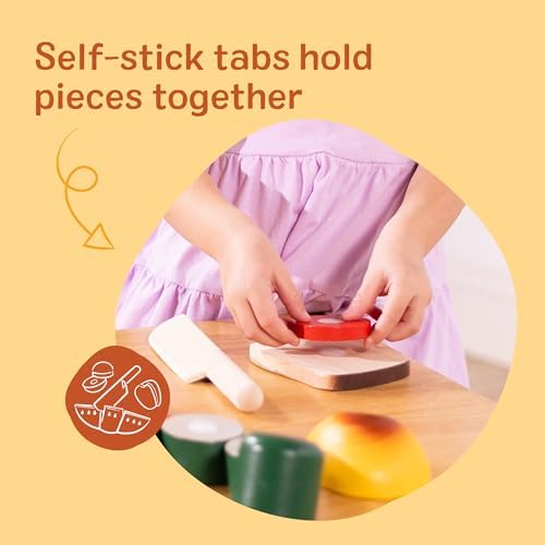 Melissa & Doug - Ahşap Kes Oyna Gıdalarımız (10487)