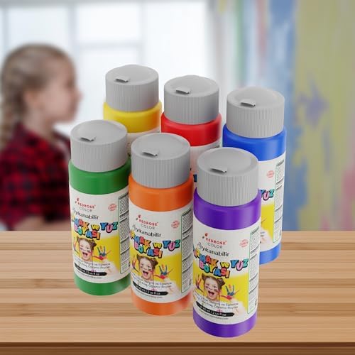 Alternative view of Ara Renkler Parmak Boyası 6'lı Set 6x60 ml