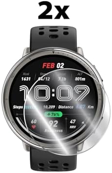 Amazfit Active 2 ile uyumlu IPG HydroGel Ekran Koruyucu (2 Adet)