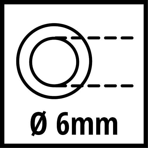 Orijinal  Spiral Hortum 8 m (Kompresör Aksesuarı, 8 metre uzunluk, 6 mm iç çap, PU malzeme, maks. çalışma basıncı 10 bar, hızlı bağlantı ve fiş dahil) - 4139420