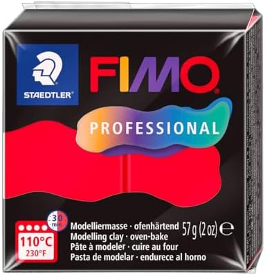 Alternative view of Staedler FIMO 8040-200 Modelleme Kili Fımo Professional 57 Gr Kırmızı