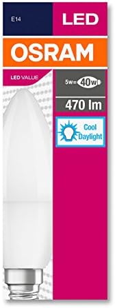 Alternative view of Led 10'lu Paket Mum CLB 40 5W 470 Lümen 6500 Kelvin Beyaz Işık E14 Duy Ampul
