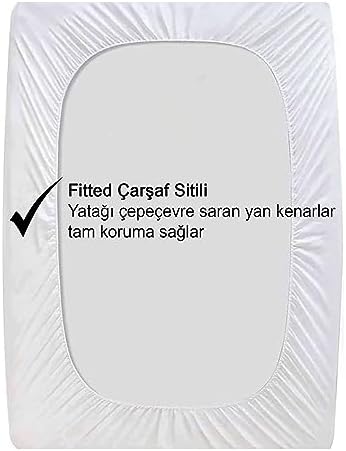 Alternative view of Vionel Home%100 Pamuklu, Sıvı Geçirmez Bebek Alezi,Bebek Alez Yatak Koruyucu, Çocuk Yatak Koruyucu Alezi,Park Beşik Yatak Alezi,Park Beşik Yatak Koruyucu (70x110)