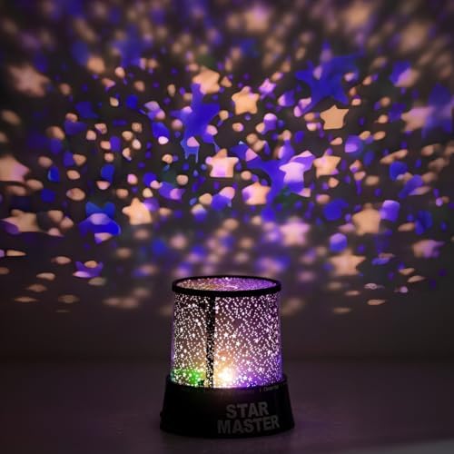 Jouis Star Gece Lambası, Çocuk Oda İçi Gökyüzü Aydınlatma, Yıldızlı - Görsel 2