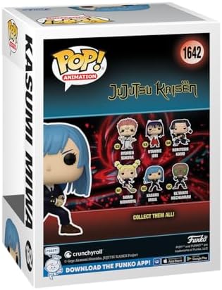 Alternative view of Animasyon: JJK - Miwa Kasumi Miwa - Jujutsu Kaisen - Koleksiyon Vinil Figür - Hediye Fikri - Resmi Ürün - Çocuklar ve Yetişkinler için - Anime Hayranları - Koleksiyonerler ve Teşhir için
