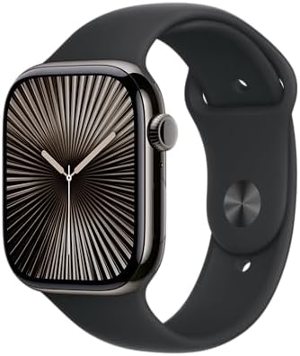 Apple Watch Band - Spor Kordon - 46 mm - Siyah - S/M