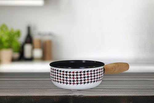Alternative view of Forte Black Emaye Ahşap Kulplu Mini Tava