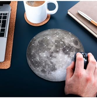 Dolunay Tasarımlı Hediye Mousepad - Mouse Pad - Fare Altlığı