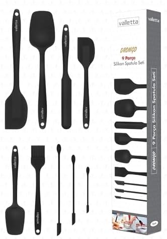 Alternative view of VLT1170 DRONGO 9'LU SPATULA SET SİYAH