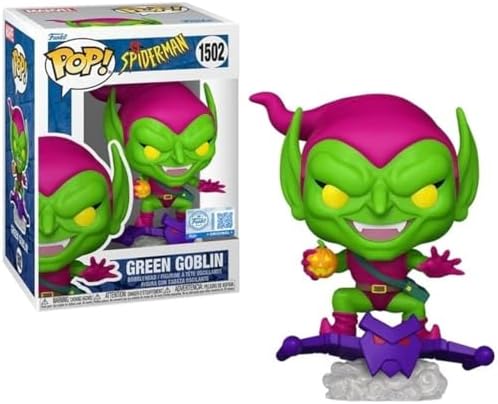 Alternative view of Funko Heykelcik Resmi Örümcek Adam Serisi Yeşil Goblin