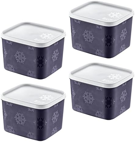 Alternative view of 4'Lü Set No Frost Saklama Kabı Lacivert 1250 ML