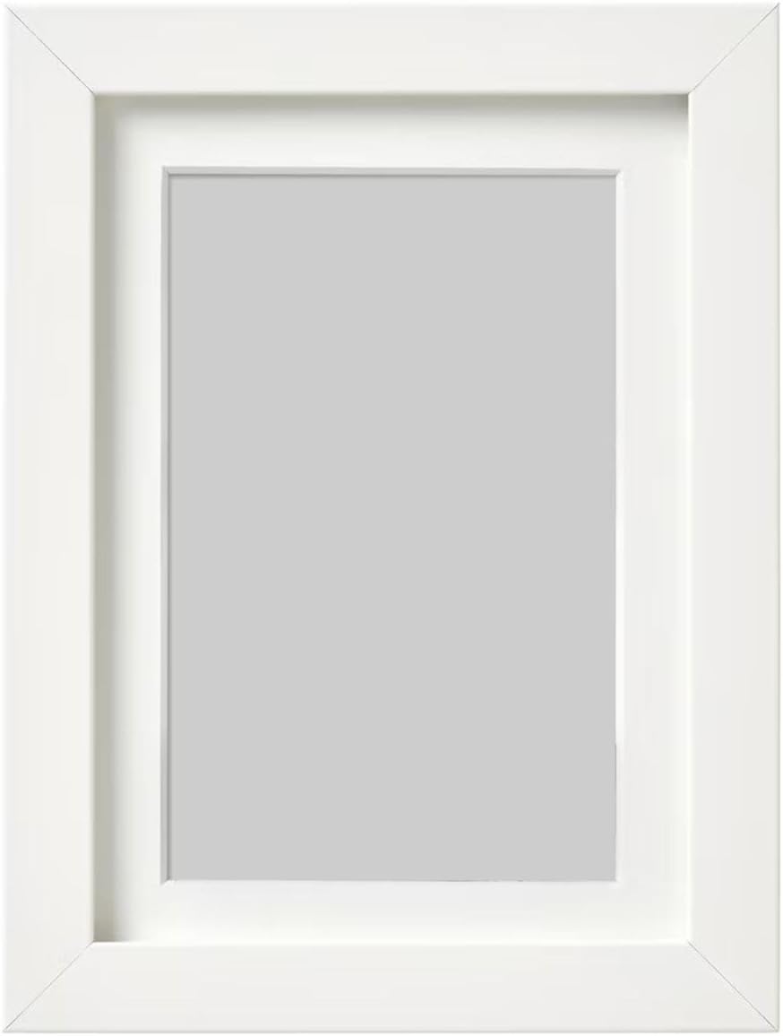 Alternative view of Rödalm 13x18 cm Beyaz Ahşap Çerçeve, Derin Kalın Kenarlı Fotoğraf Resim Çerçevesi