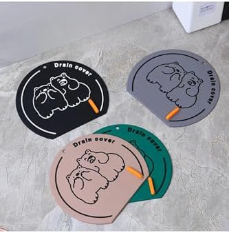 Banyo ve Mutfak Lavabo Koku Önleyici Gider Koruyucu Silikon Sızdırmaz Ped 1 ADET SİYAH