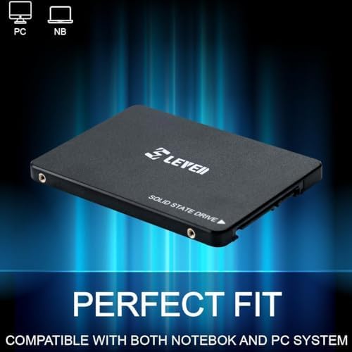 LEVEN JS600 2.5 '' SSD 480GB Dahili Katı Hal Sürücüsü, Dizüstü Bilgisayar ve PC Masaüstü Bilgisayarlarıyla Uyumlu-Yeni Sürüm