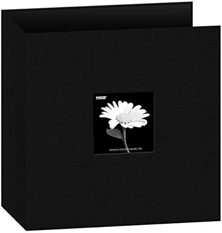 Alternative view of Photo Albums 3-Ring Fabric 8.5"X11"-Black -T811CBF-BK