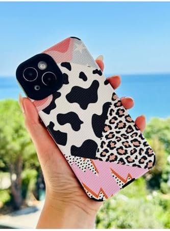 Iphone 13-14 ile Uyumlu Kaplama Tasarımlı Esnek Silikon Kılıf - Görsel 2