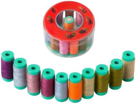 Dikiş İpliği Seti – 120 Numara Polyester, 12 Renkli 4 cm Bobin | Dayanıklı, Parlak ve Yüksek Kaliteli Dikiş İpi - Görsel 2