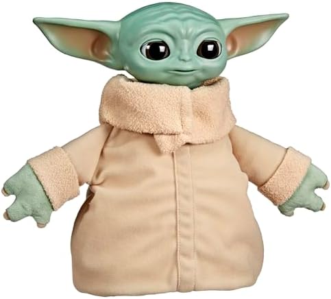 Action Buddy Grogu 25 cm Animatronik Figür | Etkileşimli Pelüş ve Aksiyon Figürü | : The Mandalorian ve Grogu Oyuncağı | 4 Yaş ve Üzeri Çocuklar İçin